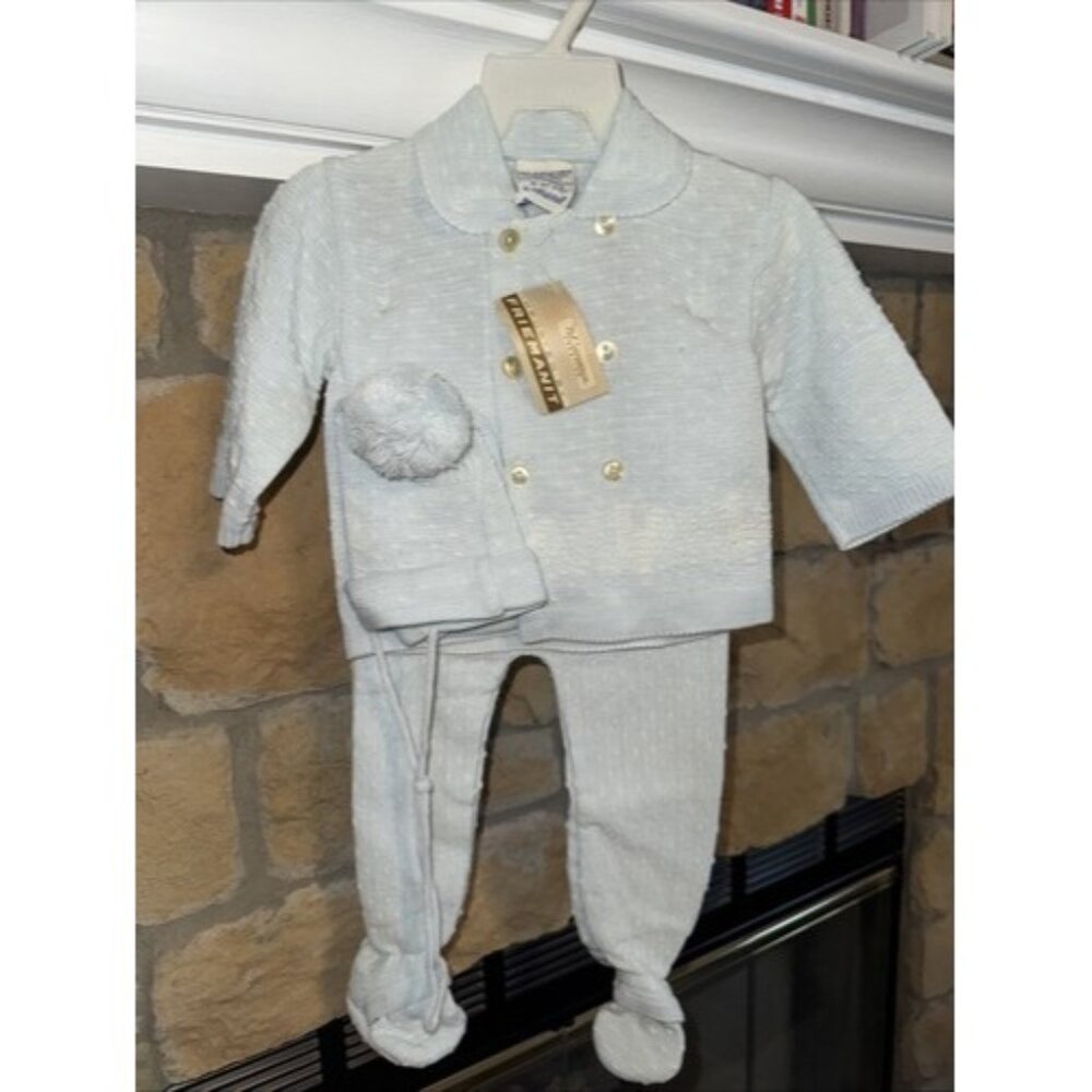 Vintage 3 Piece Friemanit Outfit With Hat Medium 6-9 Mo NEW NWT